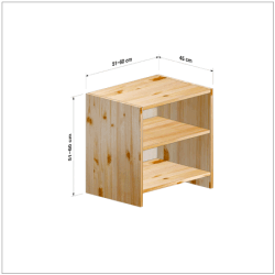 横幅51-60／高さ51-60／奥行45cmの棚ユニット
