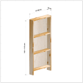 横幅41-50／高さ101-110／奥行10cmの棚ユニット