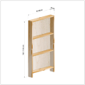 横幅51-60／高さ101-110／奥行10cmの棚ユニット