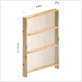 横幅81-90／高さ111-120／奥行10cmの棚ユニット