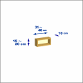 横幅31-40／高さ15-20／奥行10cmの棚ユニット