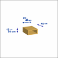 横幅31-40／高さ15-20／奥行45cmの棚ユニット