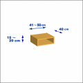 横幅41-50／高さ15-20／奥行40cmの棚ユニット