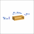 横幅61-70／高さ15-20／奥行30cmの棚ユニット