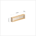 横幅71-80／高さ11-20／奥行10cmの棚ユニット