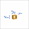 横幅21-30／高さ21-30／奥行20cmの棚ユニット