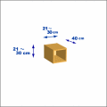 横幅21-30／高さ21-30／奥行40cmの棚ユニット