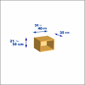 横幅31-40／高さ21-30／奥行35cmの棚ユニット