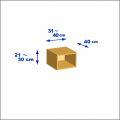 横幅31-40／高さ21-30／奥行40cmの棚ユニット