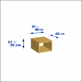 横幅31-40／高さ21-30／奥行45cmの棚ユニット