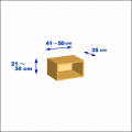 横幅41-50／高さ21-30／奥行35cmの棚ユニット