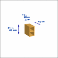 横幅11-20／高さ31-40／奥行40cmの棚ユニット