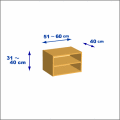 横幅51-60／高さ31-40／奥行40cmの棚ユニット