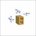 横幅21-30／高さ41-50／奥行45cmの棚ユニット