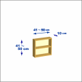 横幅41-50／高さ41-50／奥行10cmの棚ユニット