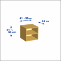横幅41-50／高さ41-50／奥行45cmの棚ユニット