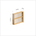 横幅51-60／高さ41-50／奥行10cmの棚ユニット