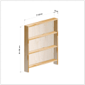 横幅71-80／高さ81-90／奥行10cmの棚ユニット
