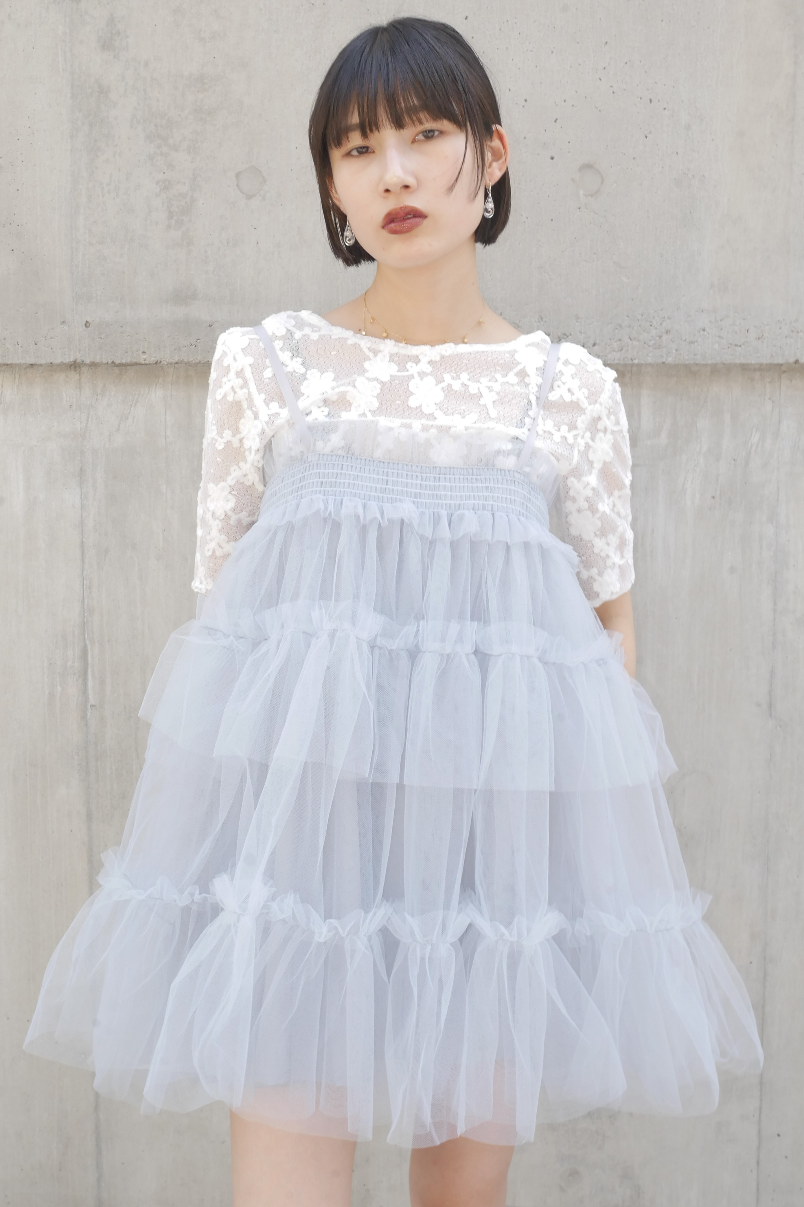 き*ほ様 Lumignon Mellow Heart Tulle Top ルミニ HONEY MI HONEY 