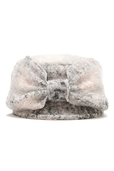 AWESOME NEEDS】BELLBOY CAP_RIBBON_SNOW HONEY.MALL