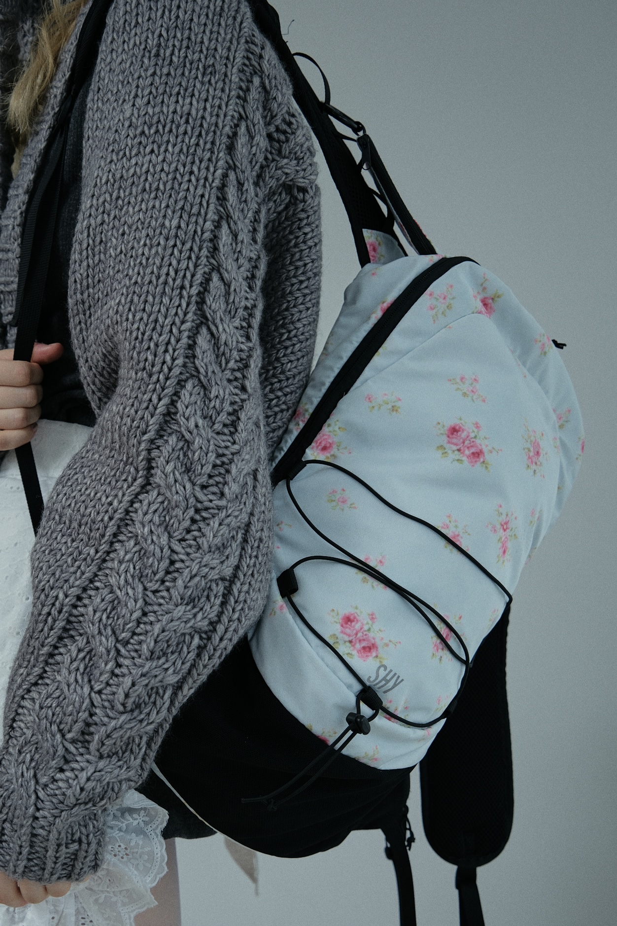 SHY】rose backpack HONEY.MALL