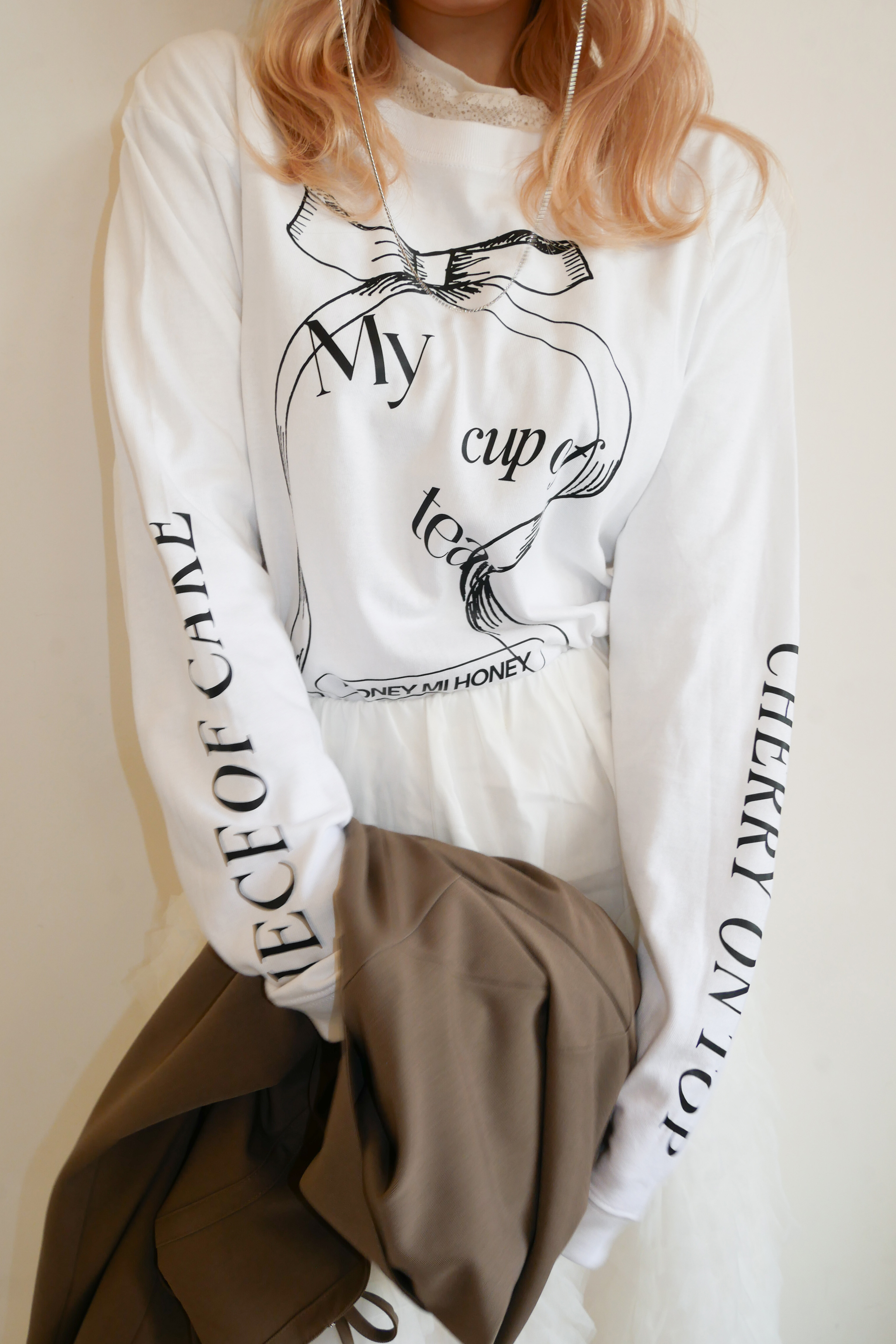 【HONEY MI HONEY】my cup of tea shirt