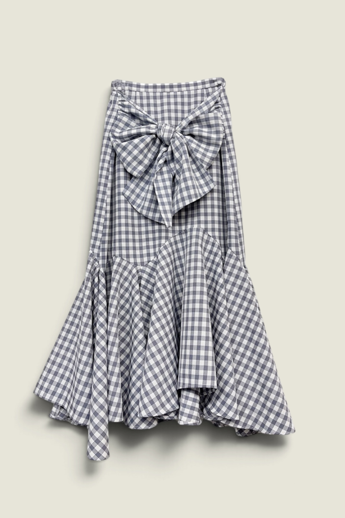 【HONEY MI HONEY】ribbon frill long skirt