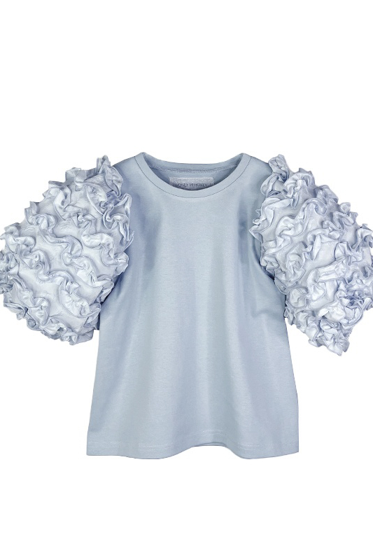 【HONEY MI HONEY】frill puff sleeve tops