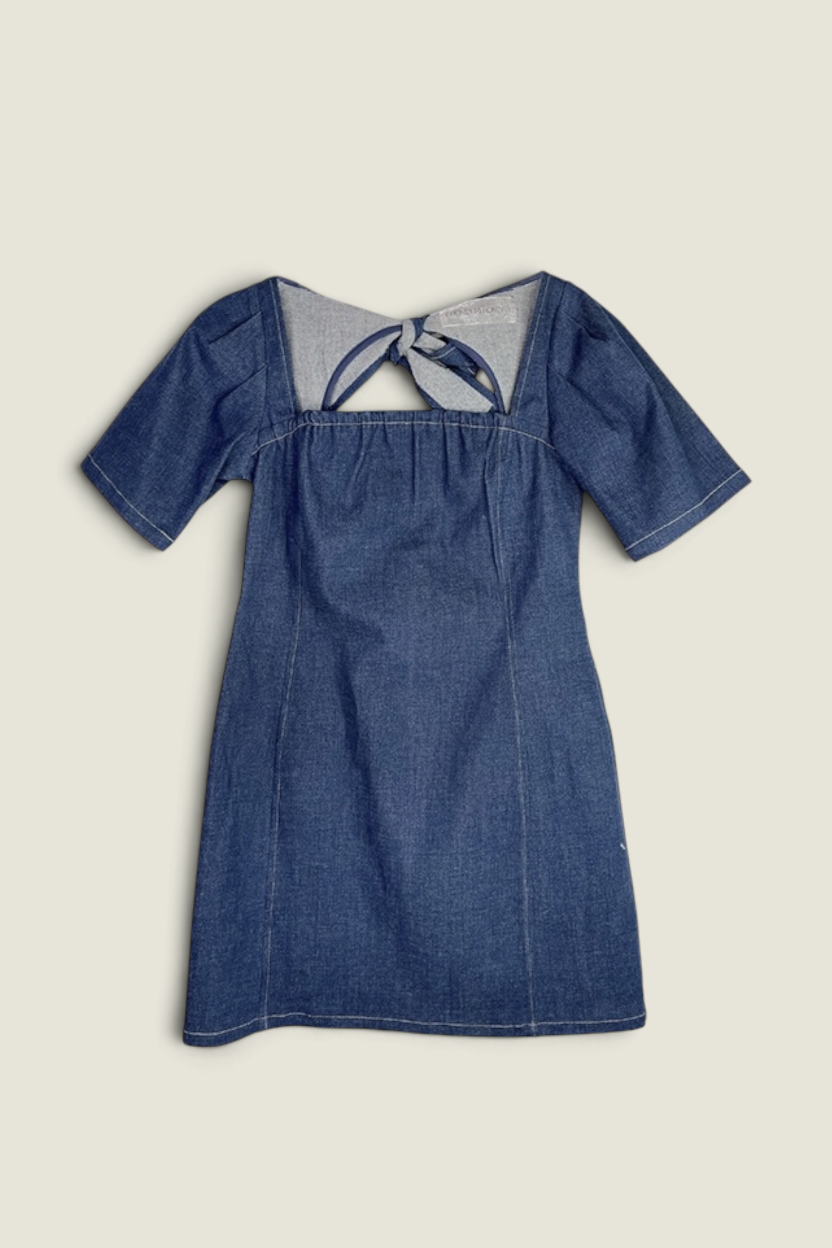 【HONEY MI HONEY】denim mini one-piece