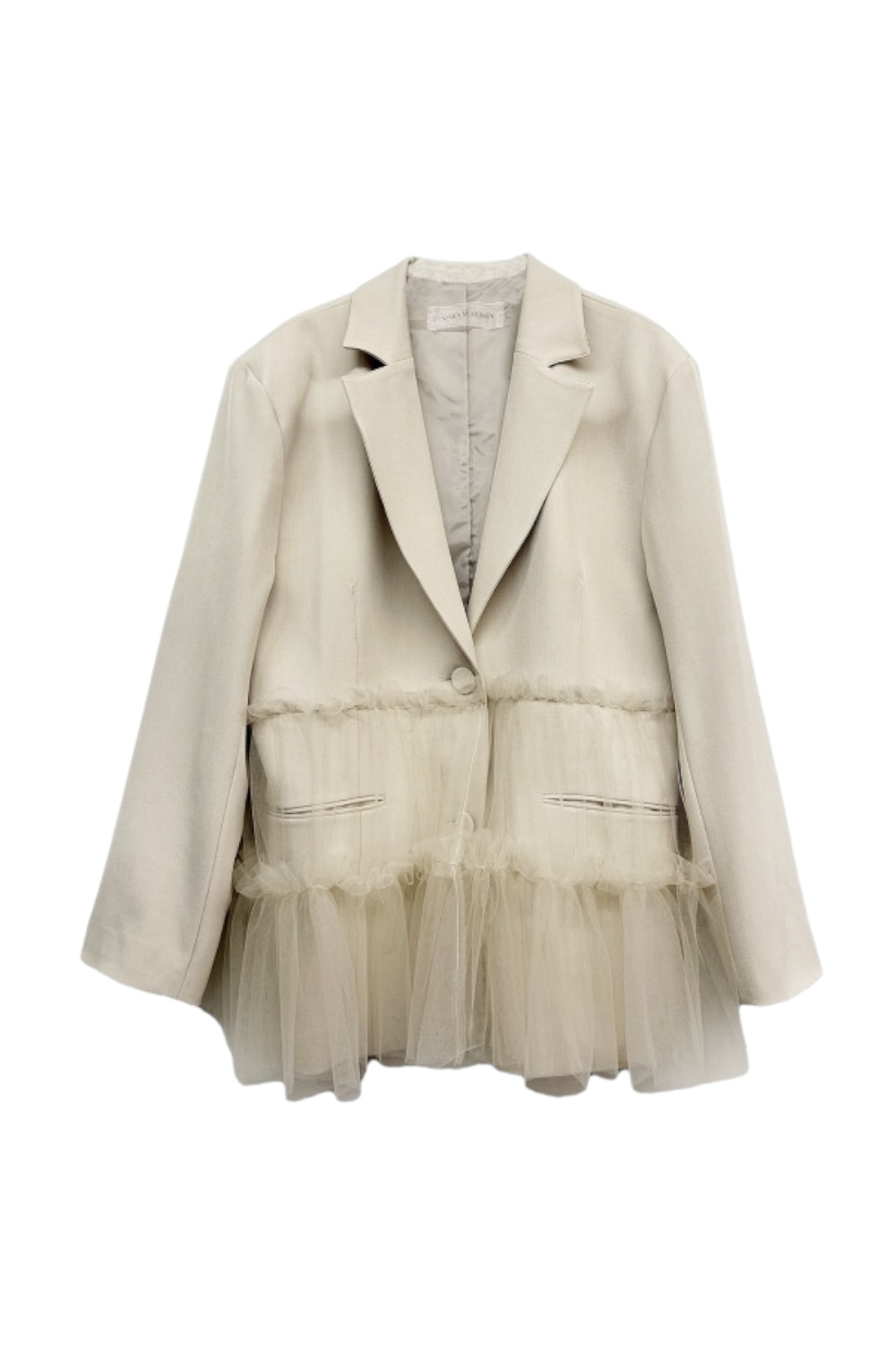 HONEY MI HONEY HONEYらしいチュールデザインのオーバーシルエット