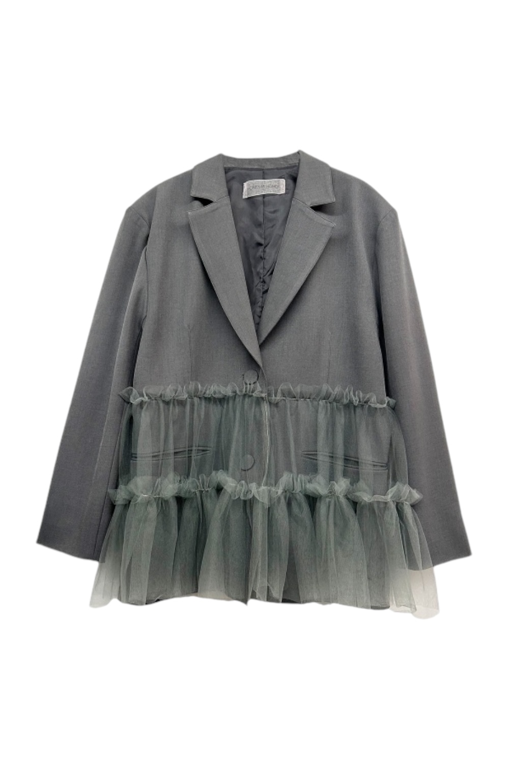 HONEY MI HONEY HONEYらしいチュールデザインのオーバーシルエット