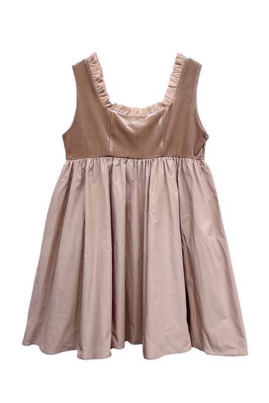 velour mini one-piece