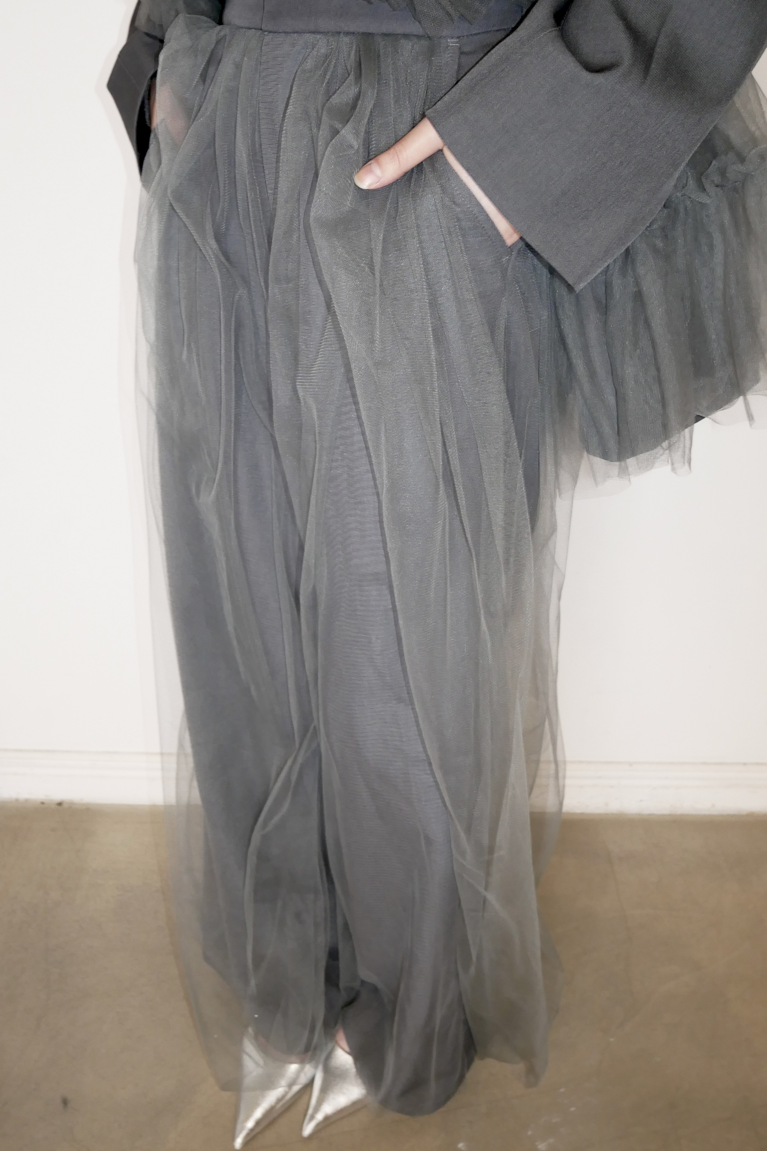 HONEY MI HONEY｜tulle layered pants