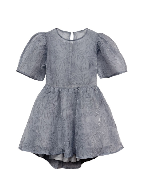 HONEY MI HONEY｜jacquard puff sleeve tunic