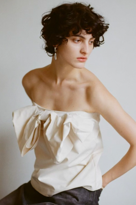 【HONEY MI HONEY】two-way ribbon camisole&skirt