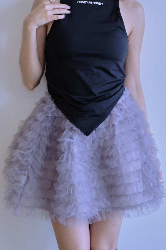 HONEY MI HONEY｜rose satin ribbon tote bag