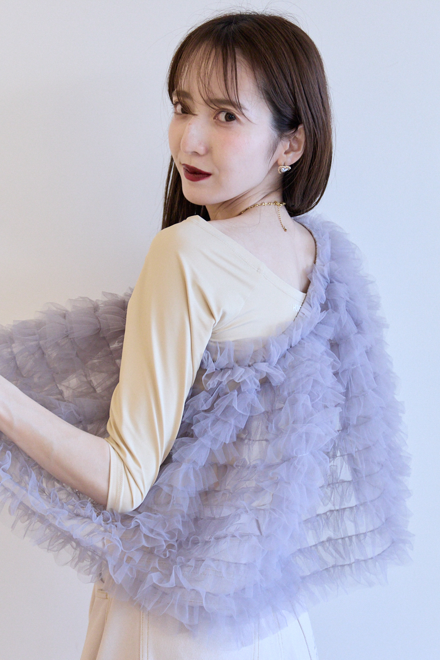 HONEY MI HONEY ボリュームたっぷりのチュール3WAYスカート