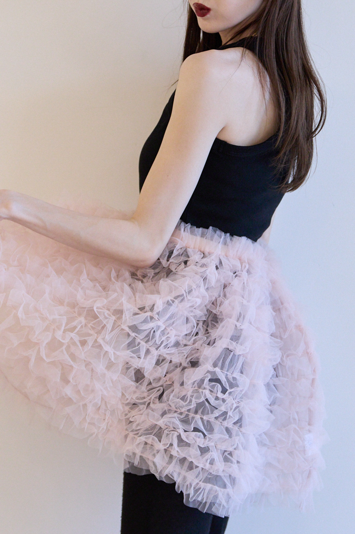 HONEY MI HONEY ボリュームたっぷりのチュール3WAYスカート