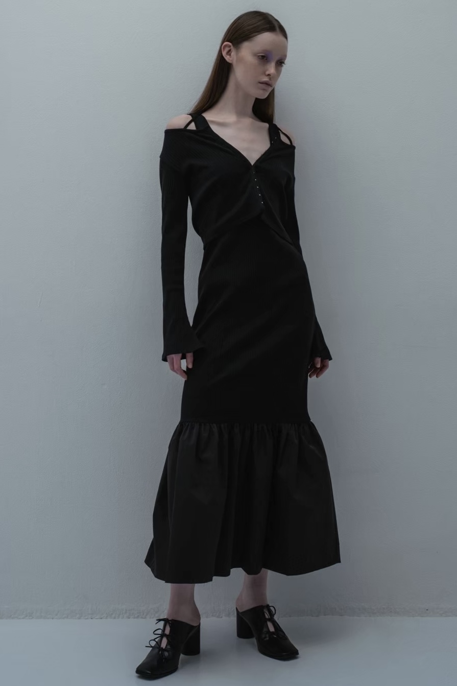 【HONEY MI HONEY】rib tank one-piece