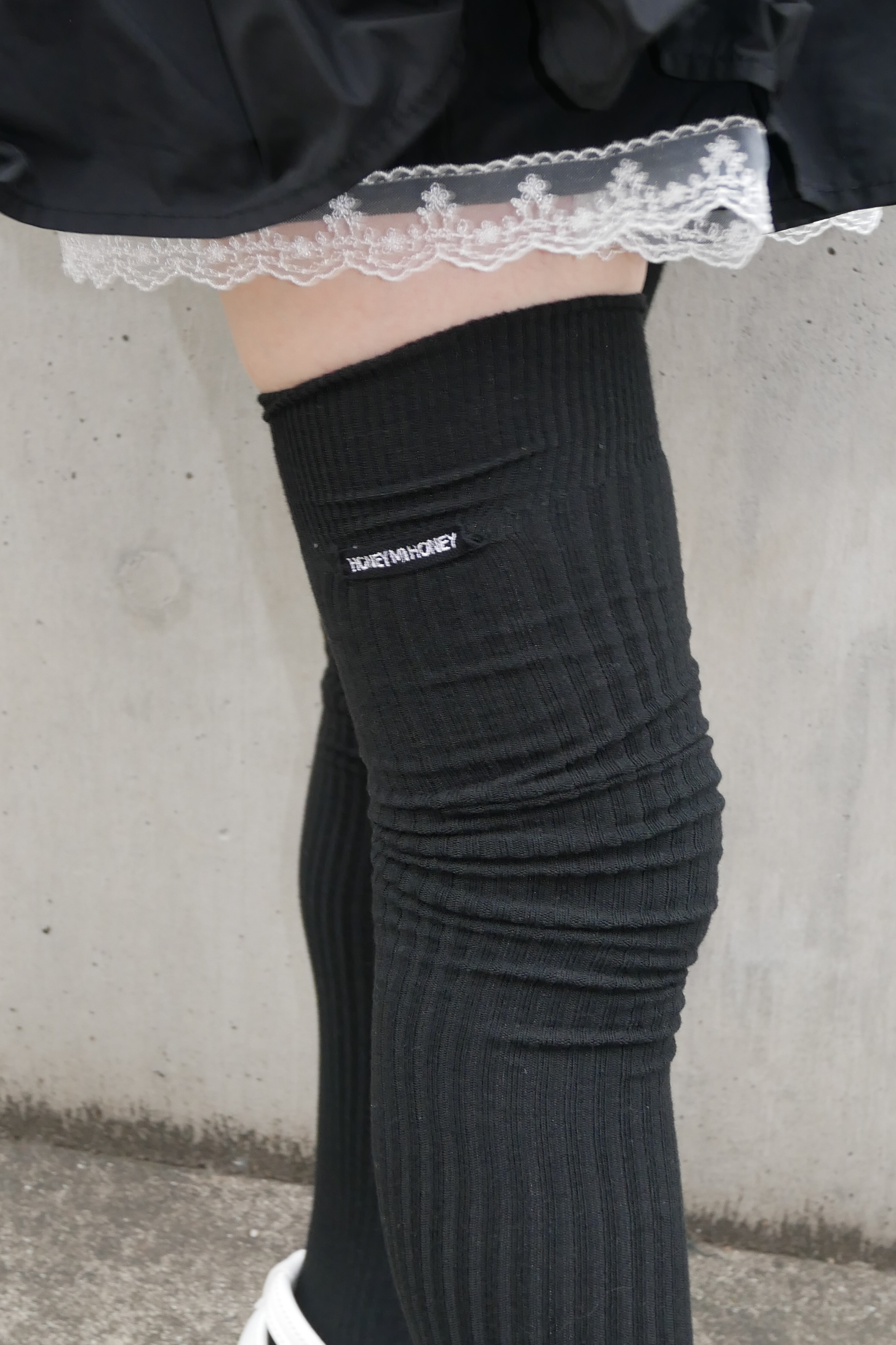 【新品タグ付き】　HONEY MI HONEY HONEY MI HONEY】HONEY logo long socks HONEY.MALL
