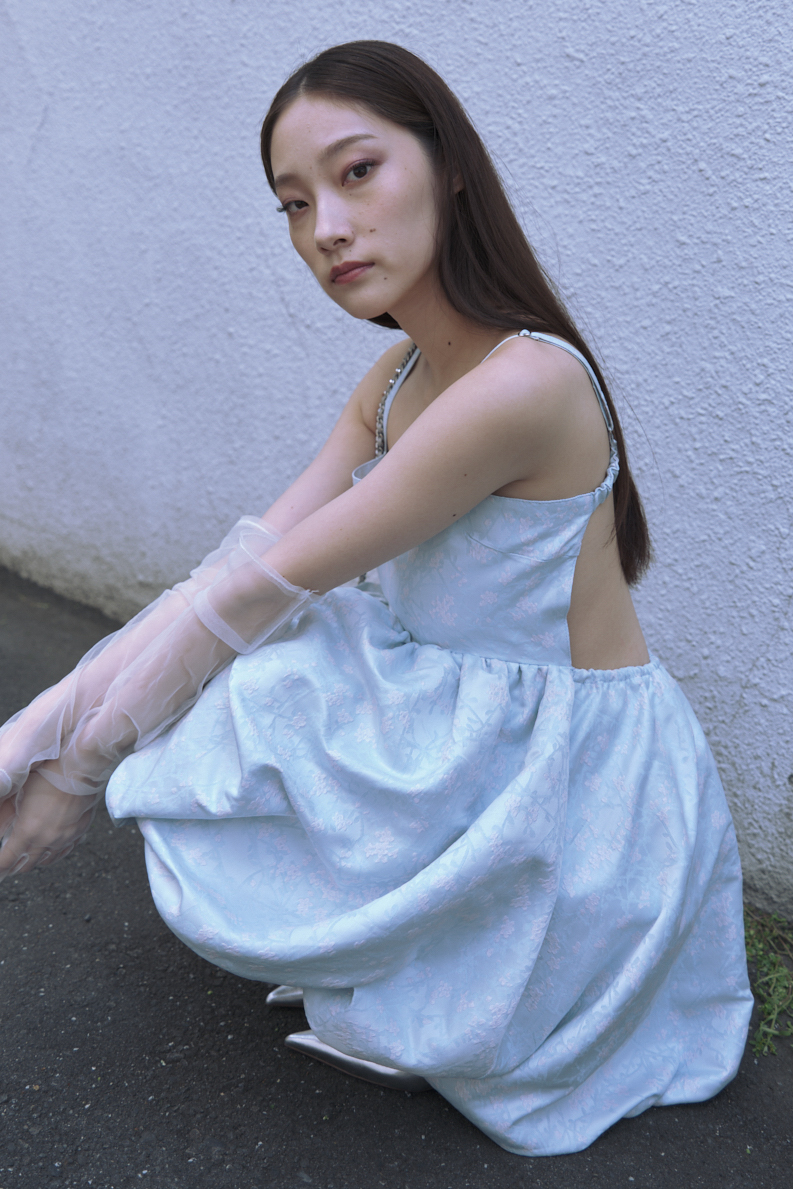 HONEY MI HONEY｜バルーンジャガードキャミソールミニワンピース｜特別