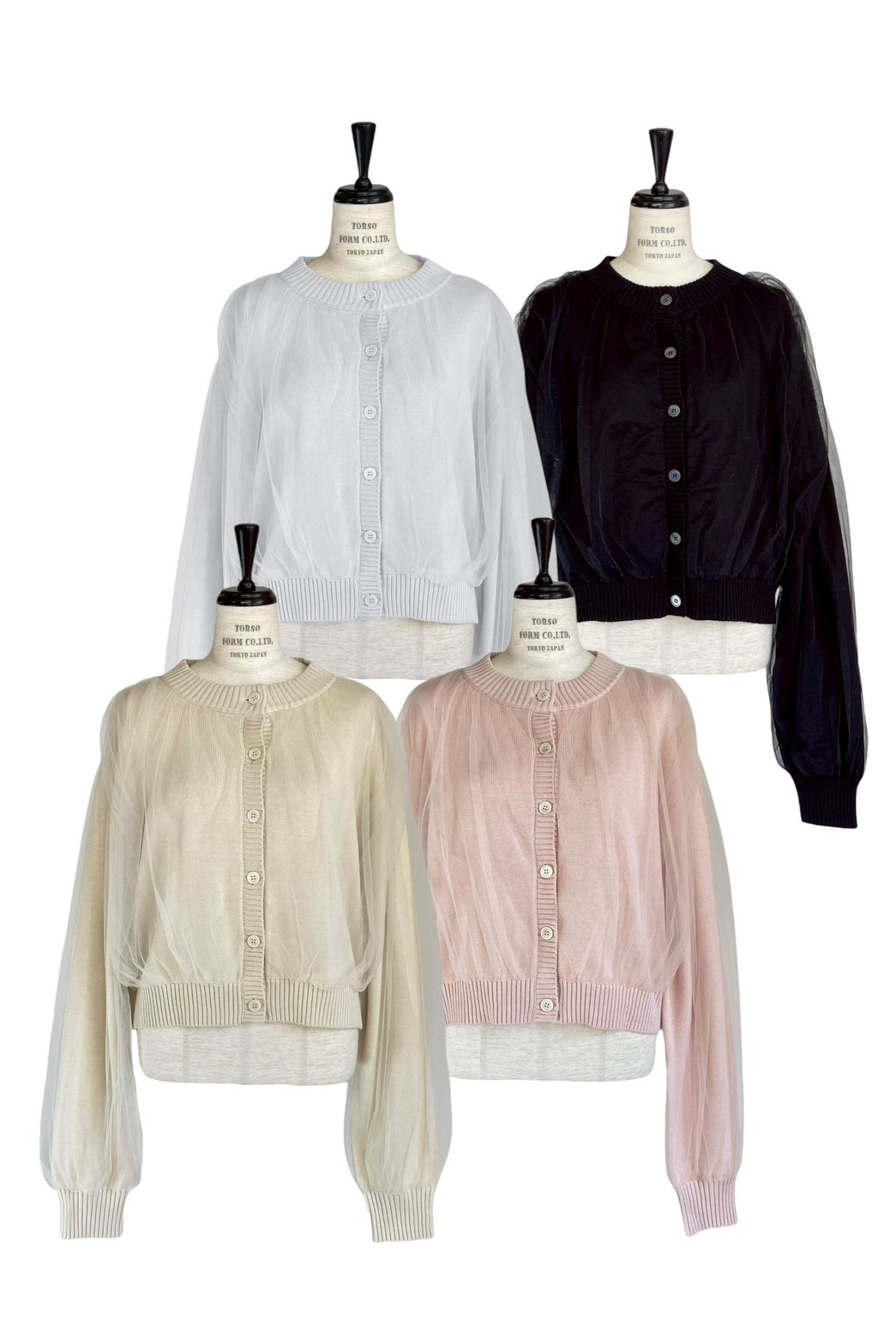 HONEY MI HONEY｜オーバーチュールニットカーディガン｜ニット