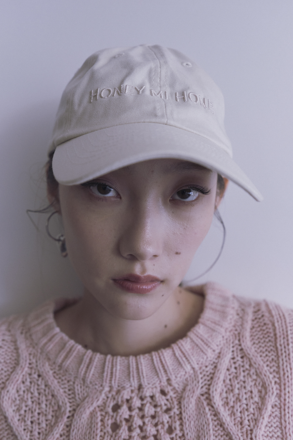 【HONEY MI HONEY】embroidery logo cap