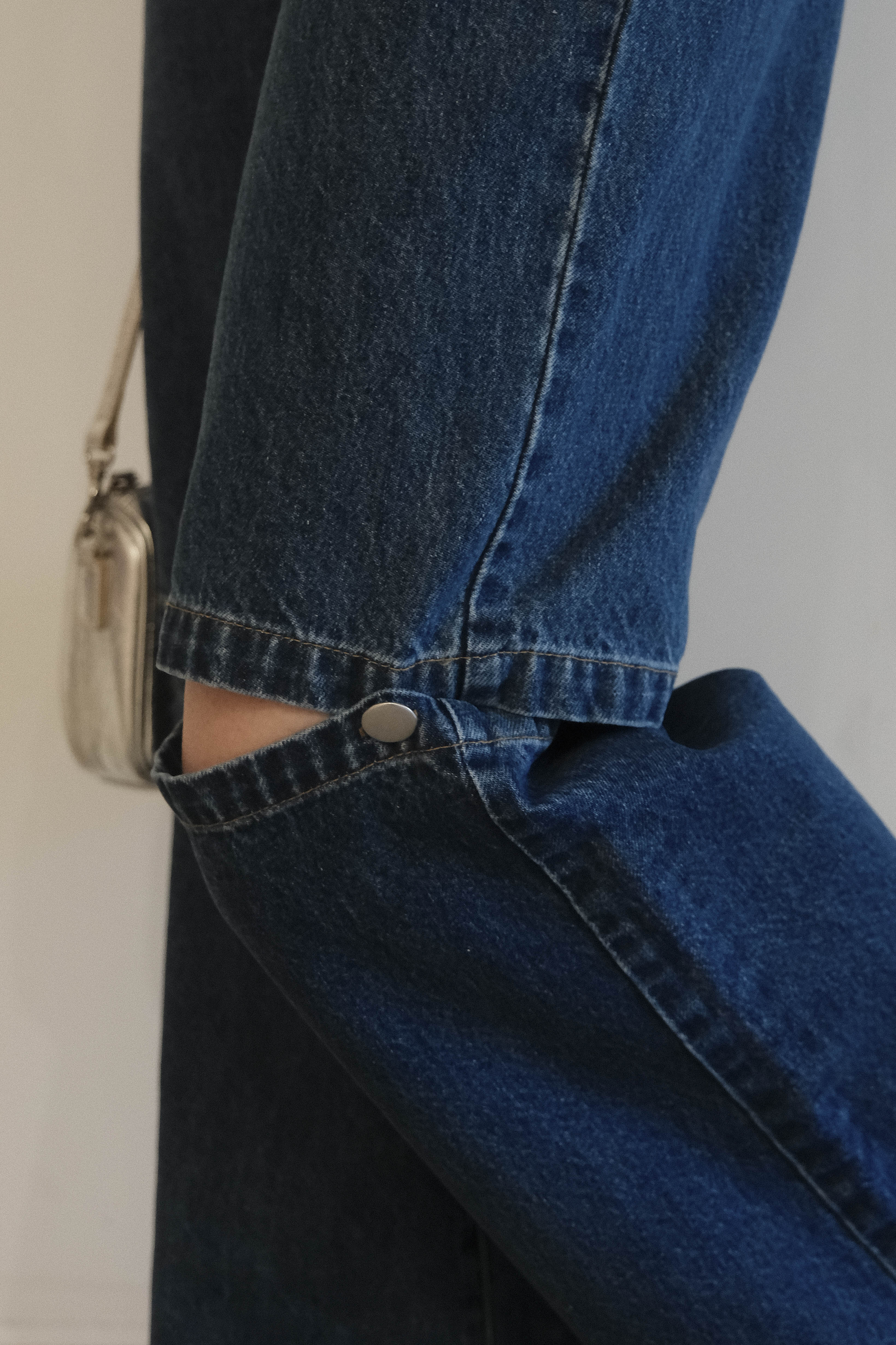 HONEY MI HONEY｜スリットデニムワイドパンツ｜3WAYで楽しめる、脚長