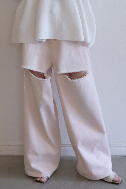 最安値★ HONEY MI HONEY boys denim pants HONEY MI HONEY｜ボーイズデニムパンツ｜スーパーワイドシルエットと