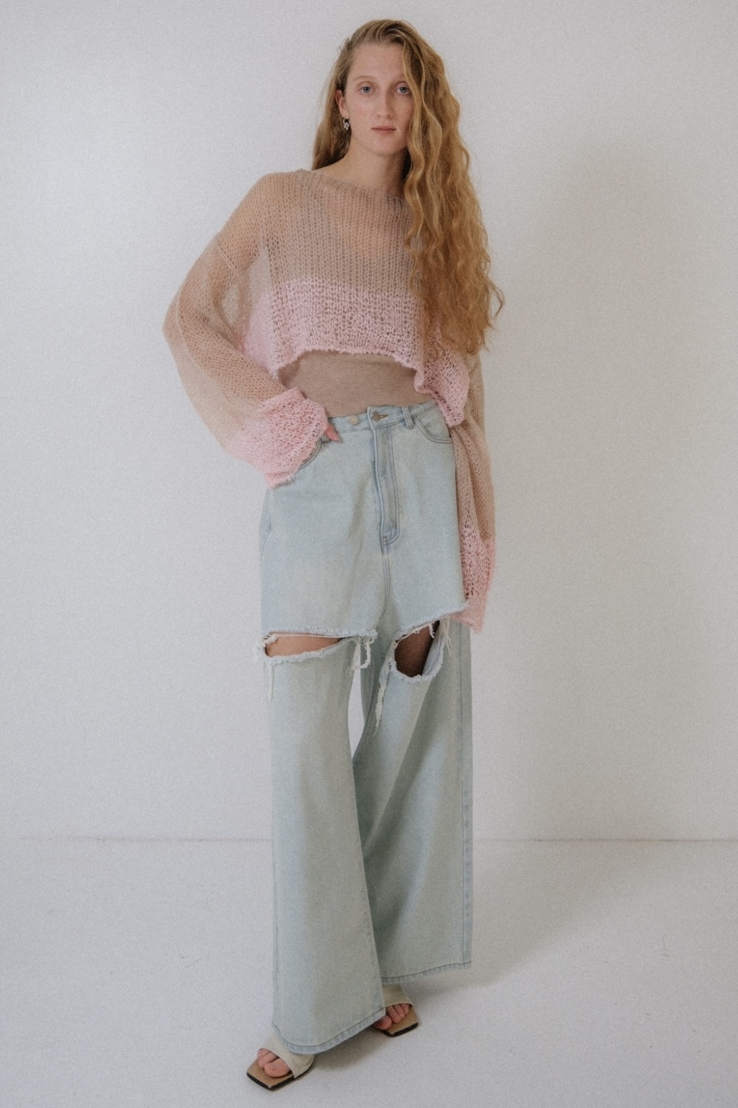 HONEY MI HONEY｜ボーイズデニムパンツ｜スーパーワイドシルエットと