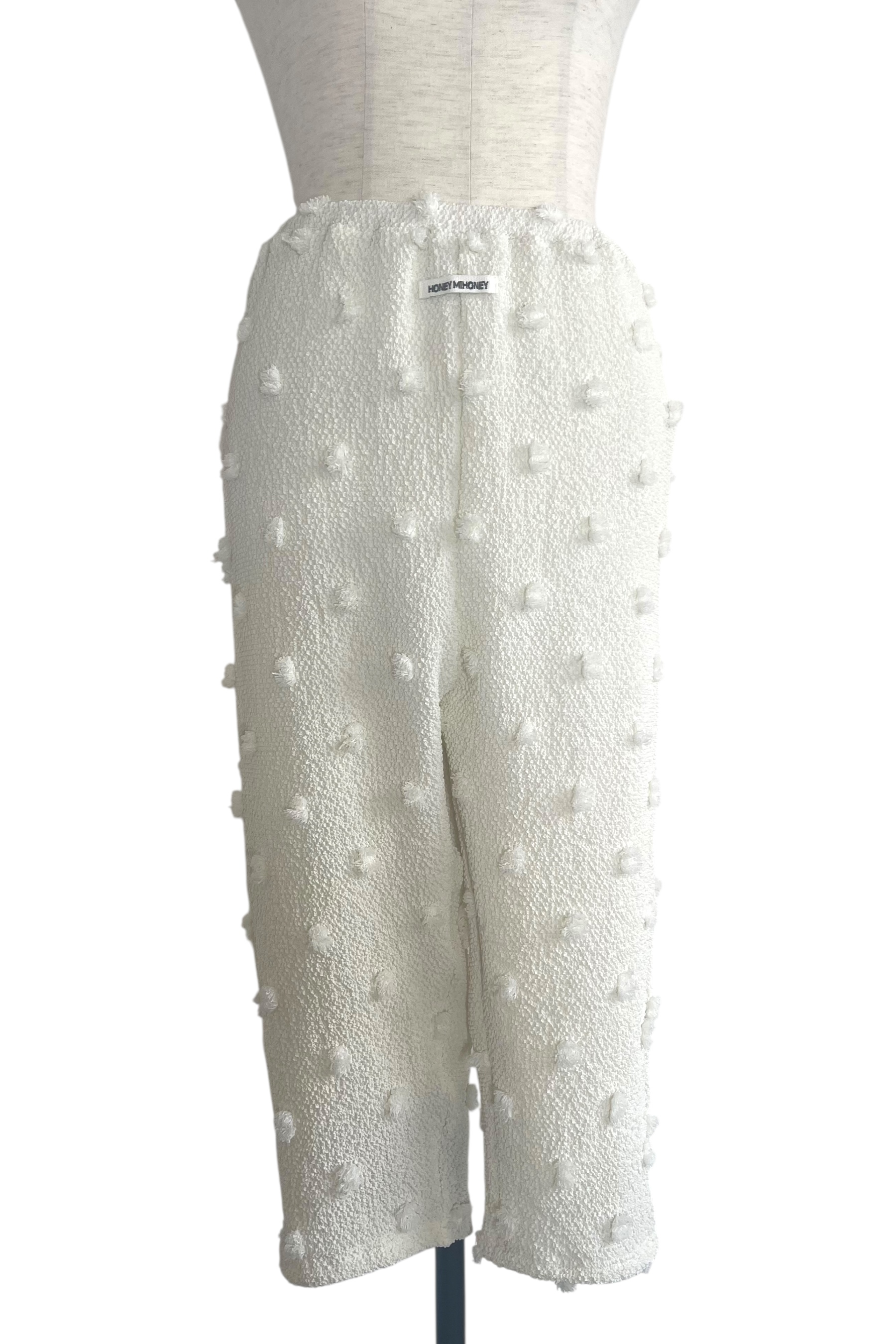 プリンパンナ HONEY MI HONEY｜dot sabrina pants｜立体ドットが映えるサブリナパンツ