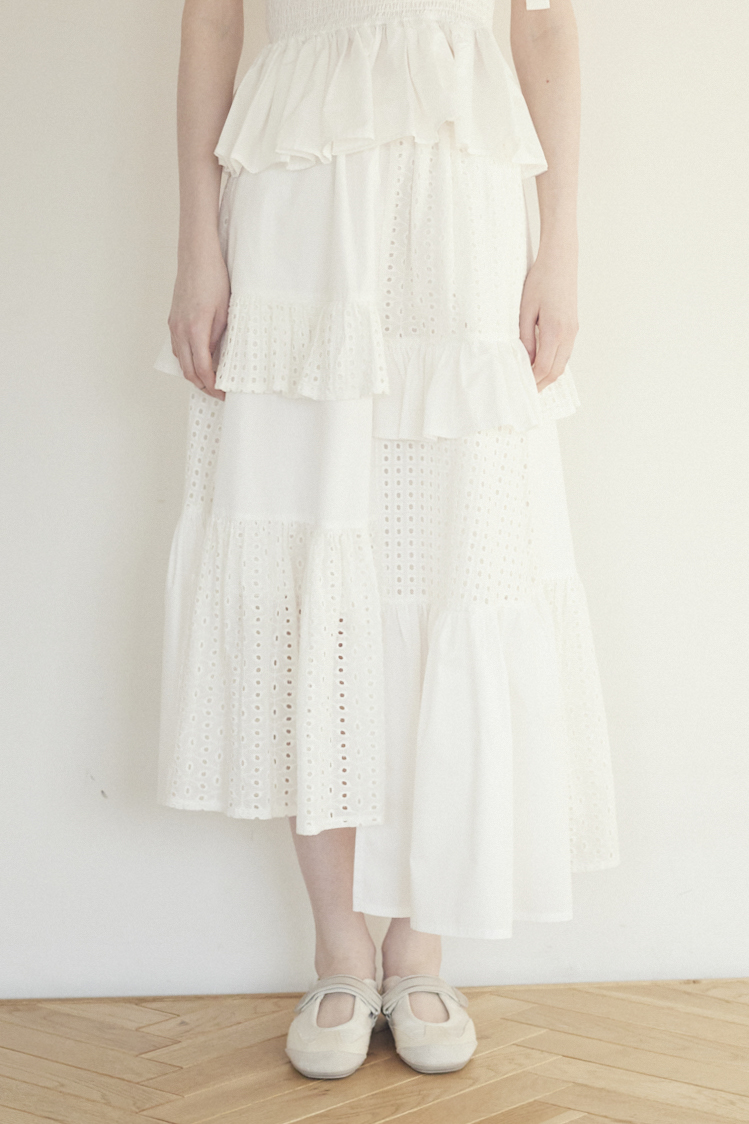 HONEY MI HONEY スカート tulle long skirt