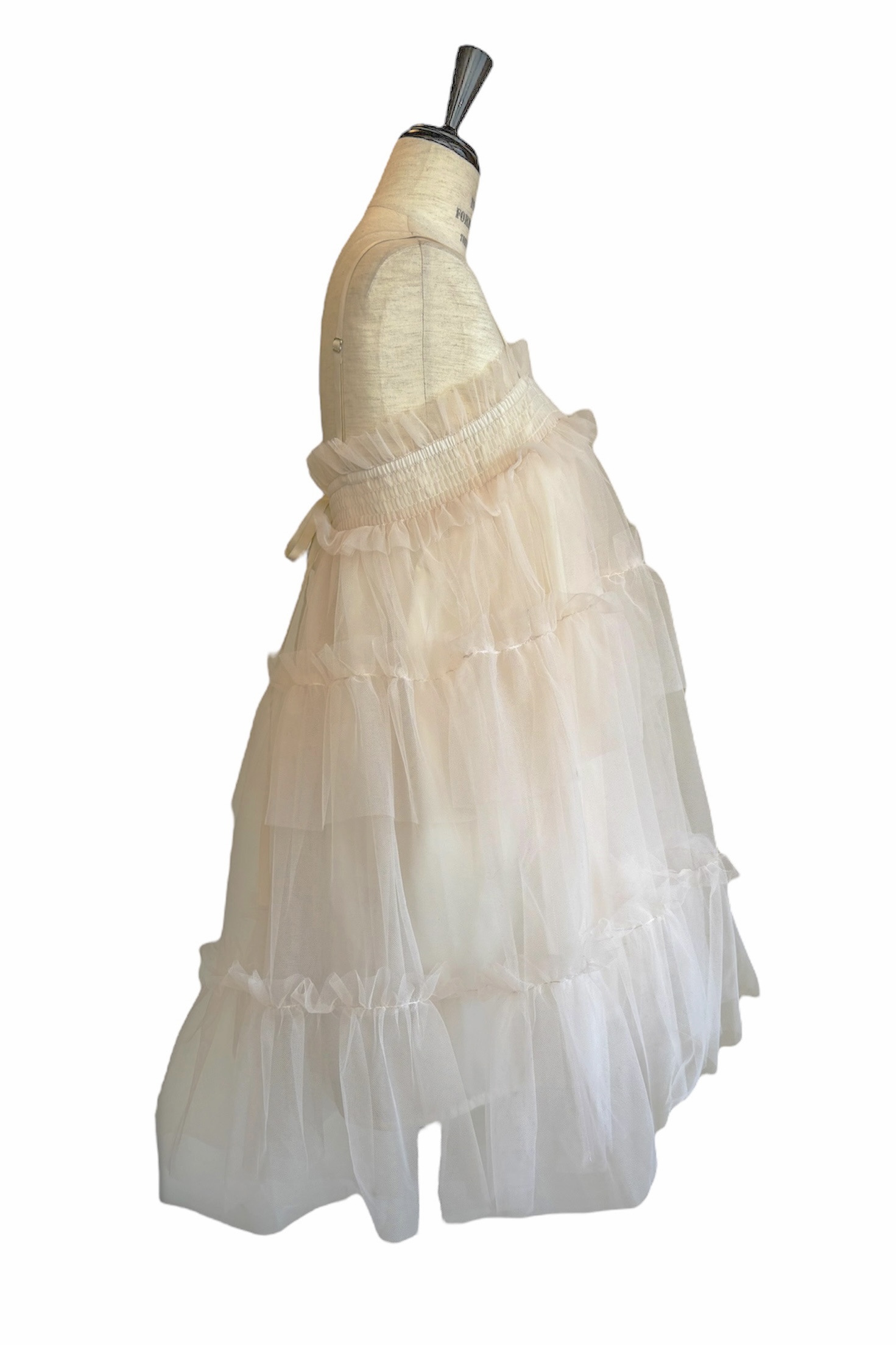 HONEY MI HONEY｜tulle tiered tunic camisole