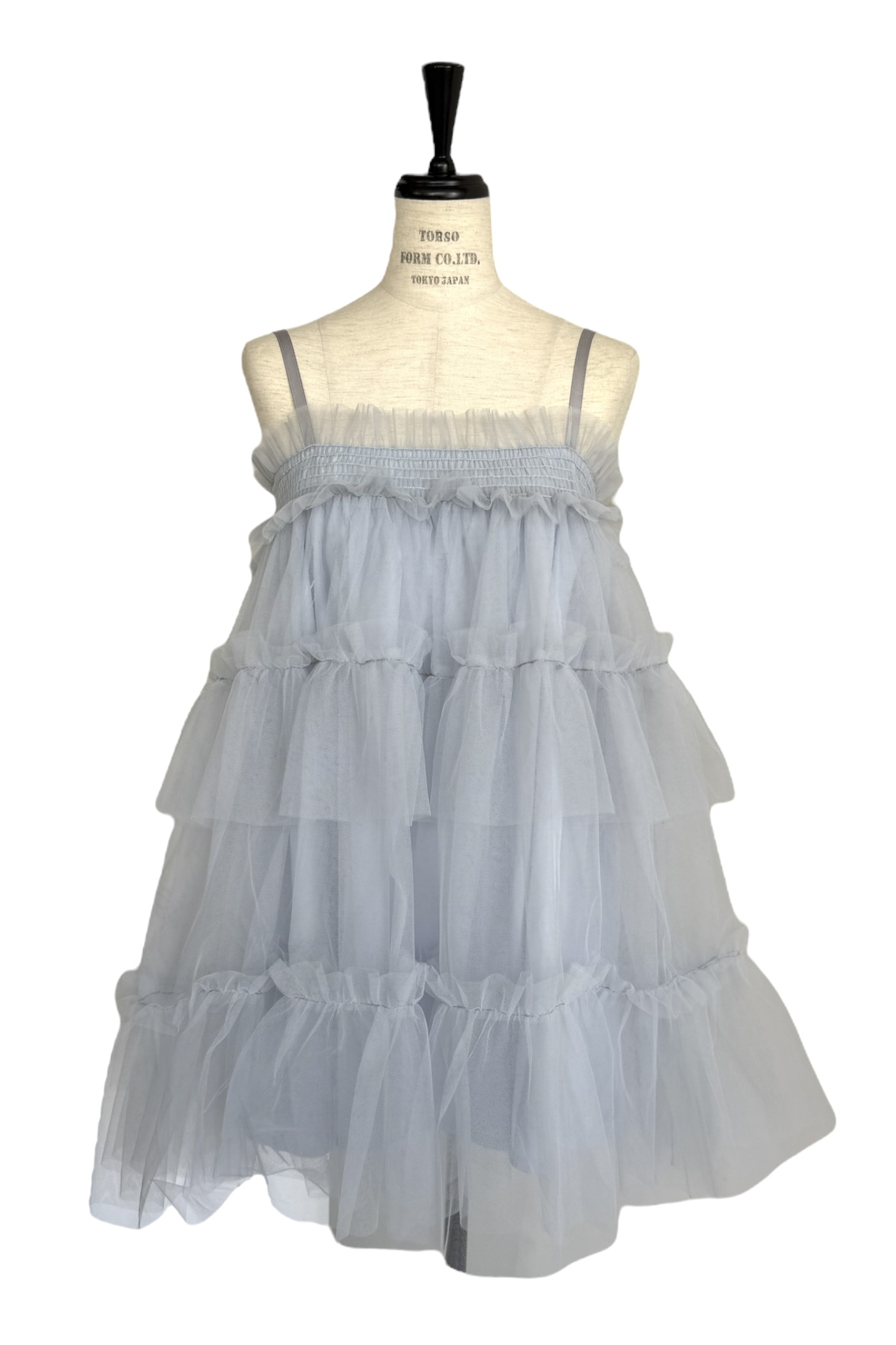 HONEY MI HONEY｜tulle tiered tunic camisole